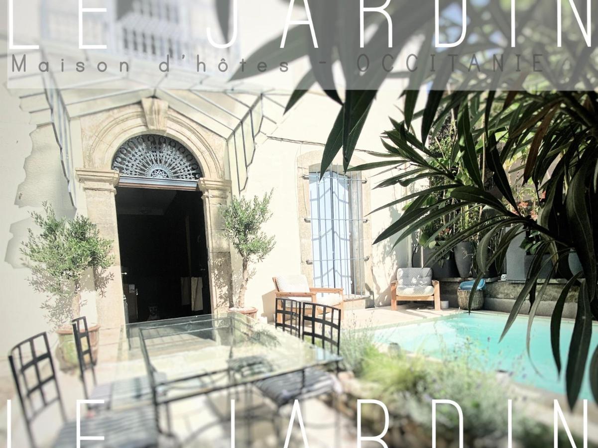 Hotel Le Jardin Aspiran Exterior foto